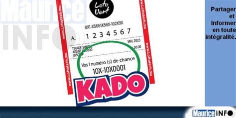 lucky number loto vert